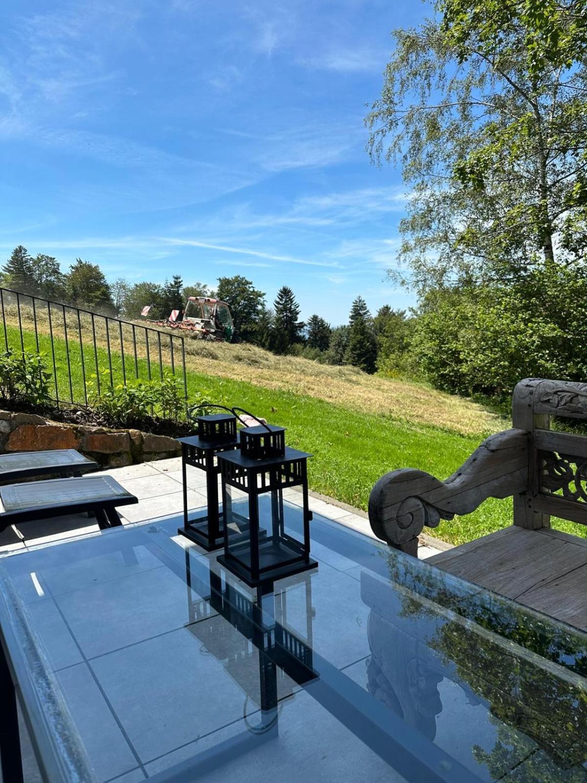 Pfändertraum Luxus Ferienhaus Lochau Exterior foto